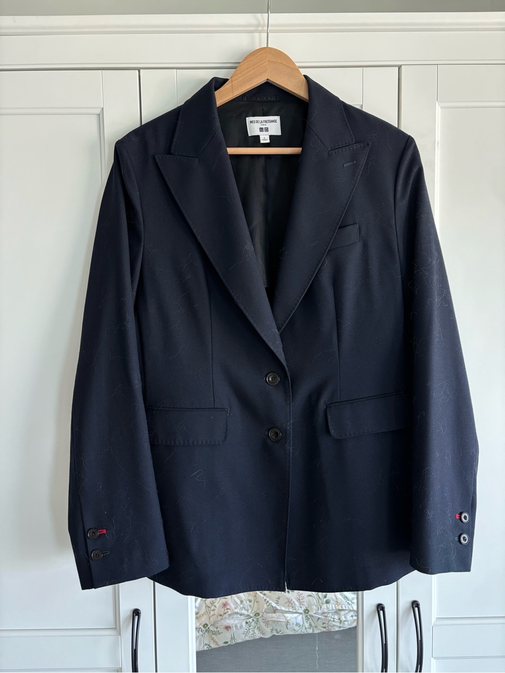 Uniqlo x ines de la fressange Navy Blazer Jacket